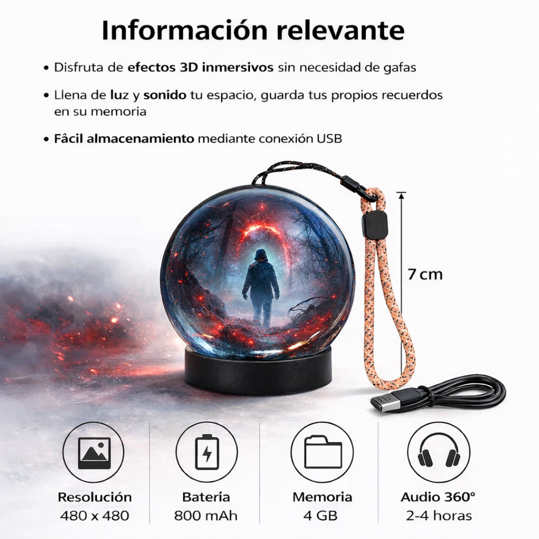 Esfera 3D Personalizable